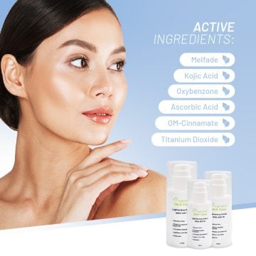 Organic Skin Lightening Cream With SPF 30 1