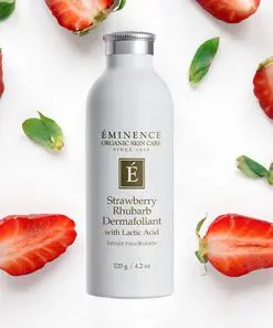Organic Ingredients For Acne-Prone Skin - strawberry and lactic acid exfoliant