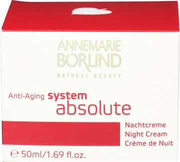 Annemarie Borlind System Absolute Night Cream - 1.69oz 1