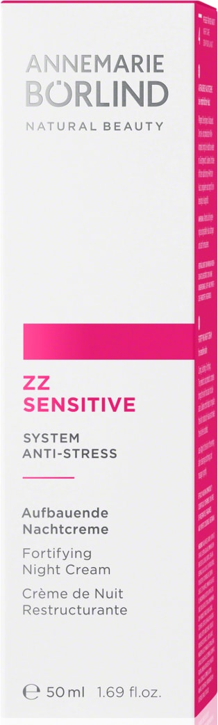 Annemarie Borlind ZZ System Anti-Stress Fortifying Night Cream - 1.69oz 2
