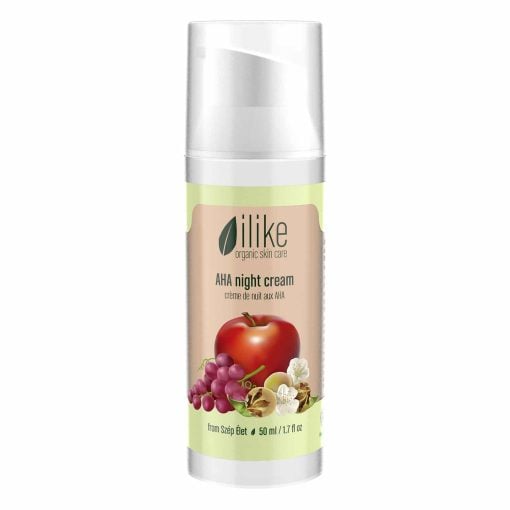 ilike organic skin care AHA Night Cream