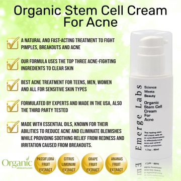 Organic Stem Cell Acne Cream 3
