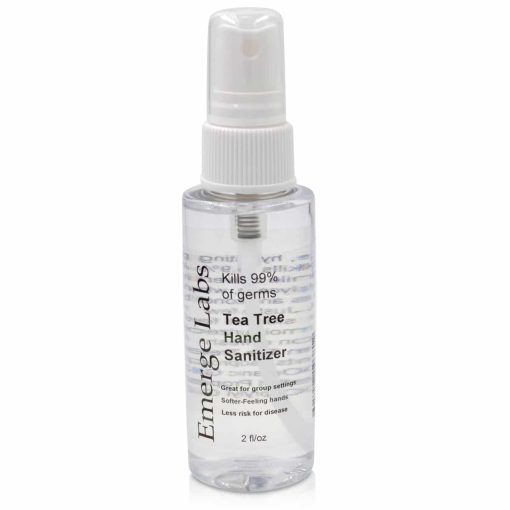 Hand Sanitizer With Tea Tree Oil and Organic Glycerin