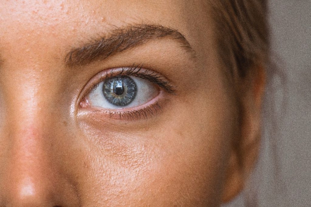 Stay at Home Organic Skin Care Routine 3 A close up of a person's face