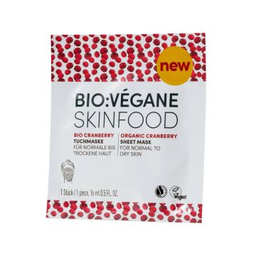 BioVegane Cranberry Sheet Mask