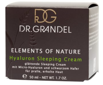 Dr Grandel Elements of Nature Hyaluron Smoothing Sleeping Cream - 50ml 2