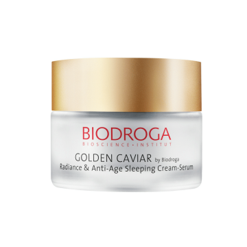 Biodroga Golden Caviar Radiance Anti-Age Sleeping Cream Serum - 1.8 oz. 1