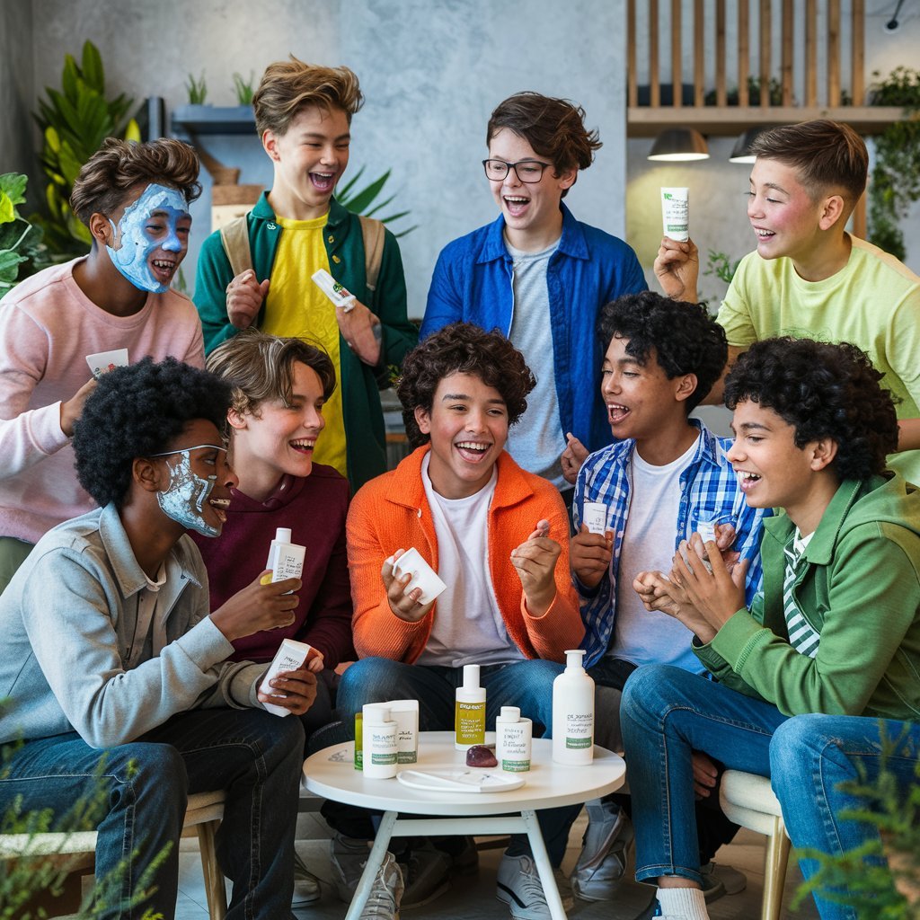 Teen Boys are Increasingly Interested in Organic Skin Care