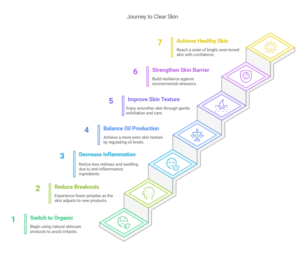 From Acne to Glow How Switching to Organic Skincare Improved My Skin