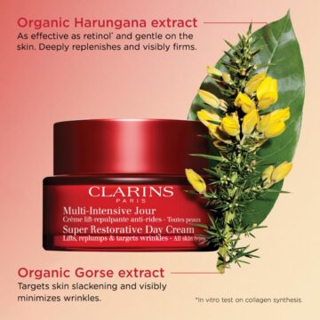 Clarins Super Restorative Anti-Aging Day Moisturizer - 1.7oz - Image 4