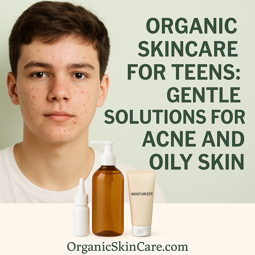 Organic Skincare for Teens: Gentle Solutions for Acne and Oily Skin