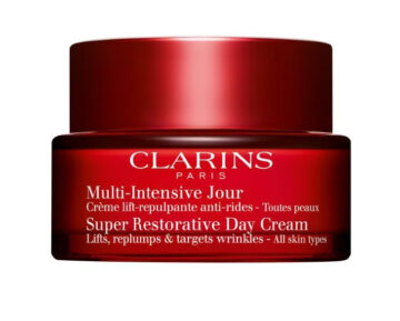 Helps visibly lift, firm, smooth and plump; helps visibly minimize lines, wrinkles, loss of density and skin slackening; hydrates, comforts and softens; helps even skin tone