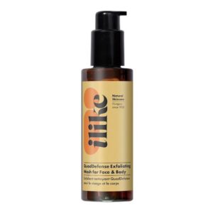 Ilike Organics QuadDefense Exfoliating Wash for Face and Body - 100 ml / 3.4 fl oz