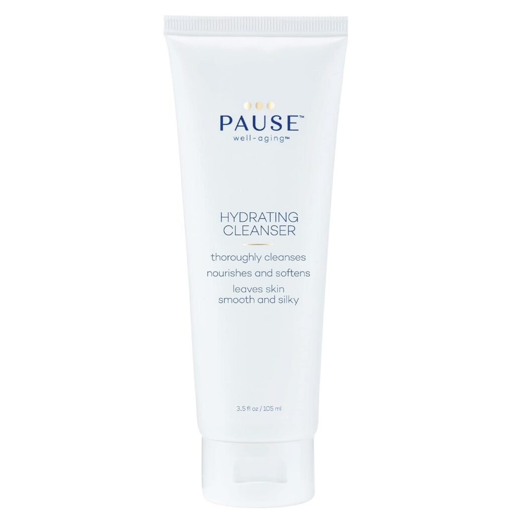 Pause Well-Aging Hydrating Cleanser 3.5 fl oz / 105 ml - front of bottle