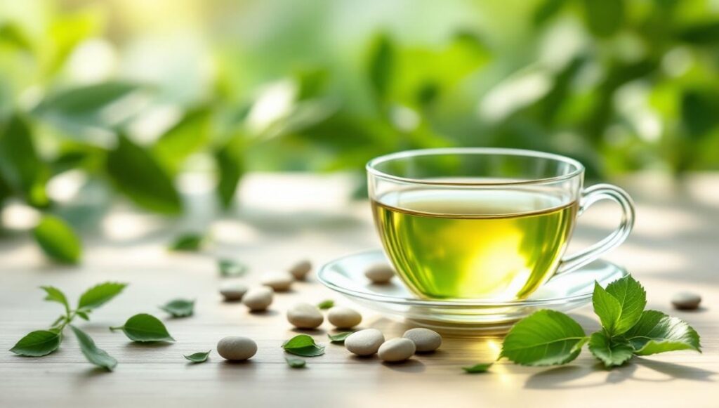 Refreshed hero image for: What are the possible effects of green tea on skin health?