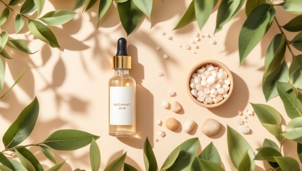Refreshed hero image for: Benefits of Succinic Acid in Anti-Acne and Anti-Aging Skin Care