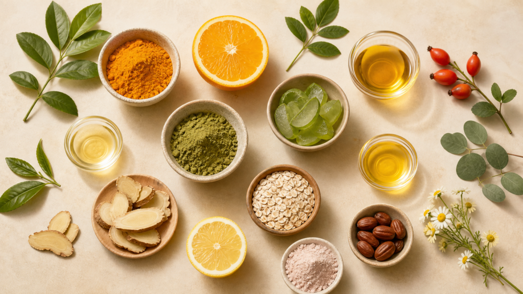 Refreshed hero image for: 11 Natural Organic Skin Brightening Ingredients For Glowing Skin