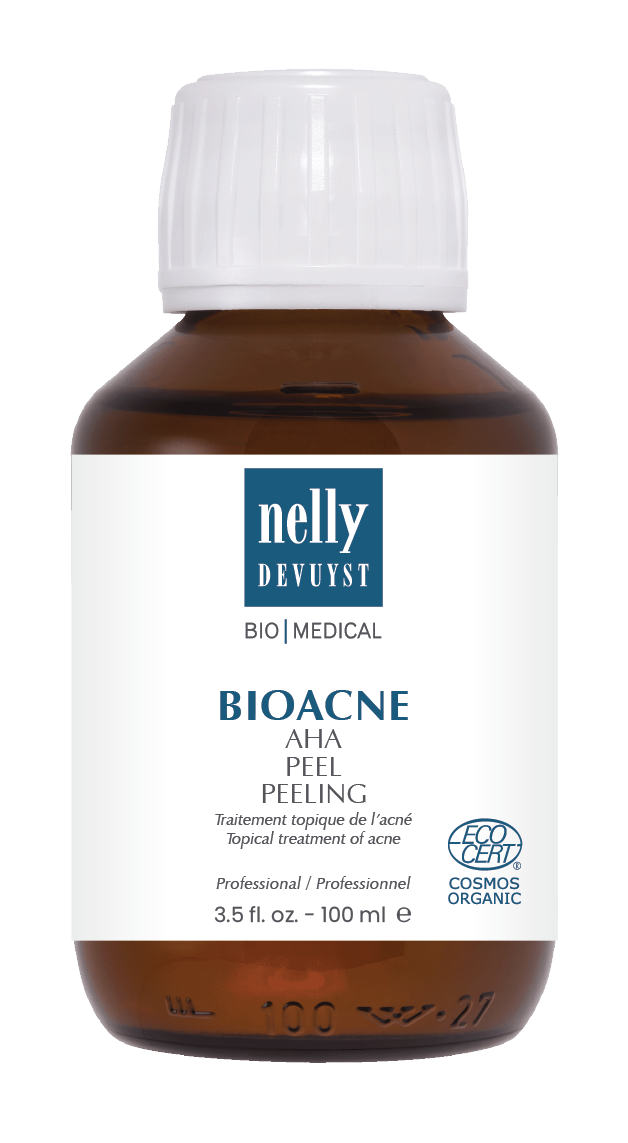 Nelly De Vuyst BioAcne AHA Peel Chemical Peel – 100ml / 3.3 fl oz (Professional Size)