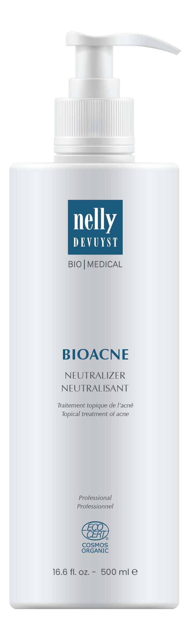 Nelly De Vuyst BioAcne Neutralizer – 500ml / 16.90 fl oz (Professional Size)