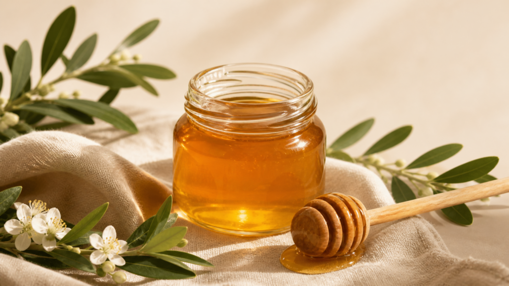 Refreshed hero image for: What are the benefits of honey on face?