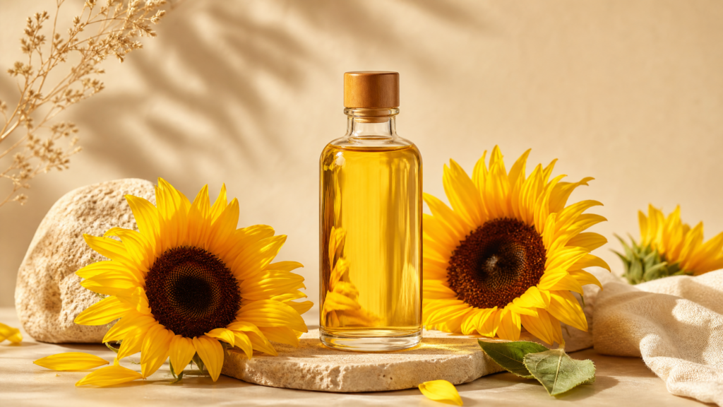 Refreshed hero image for: Organic Sunflower Oil is Perfect for Summer Skin Care Addon