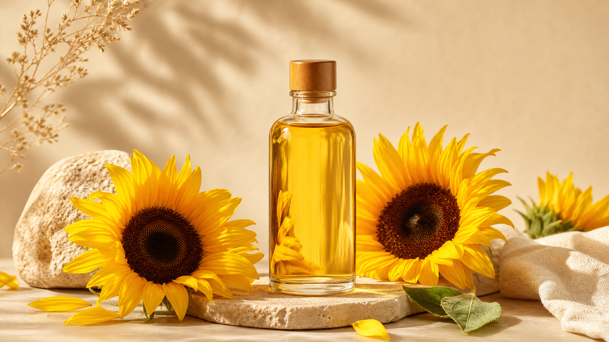 Organic Sunflower Oil is Perfect for Summer Skin Care Addon